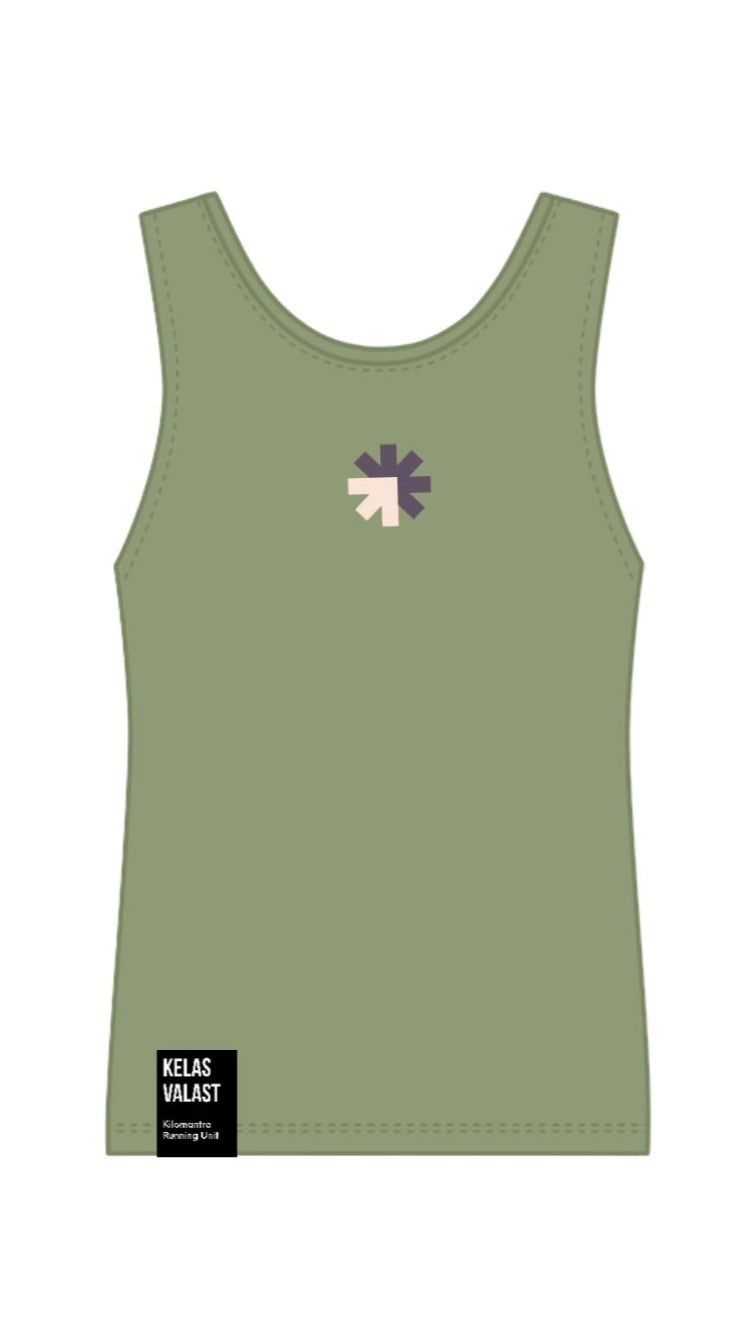 Green - Easy Run Singlet (Men)