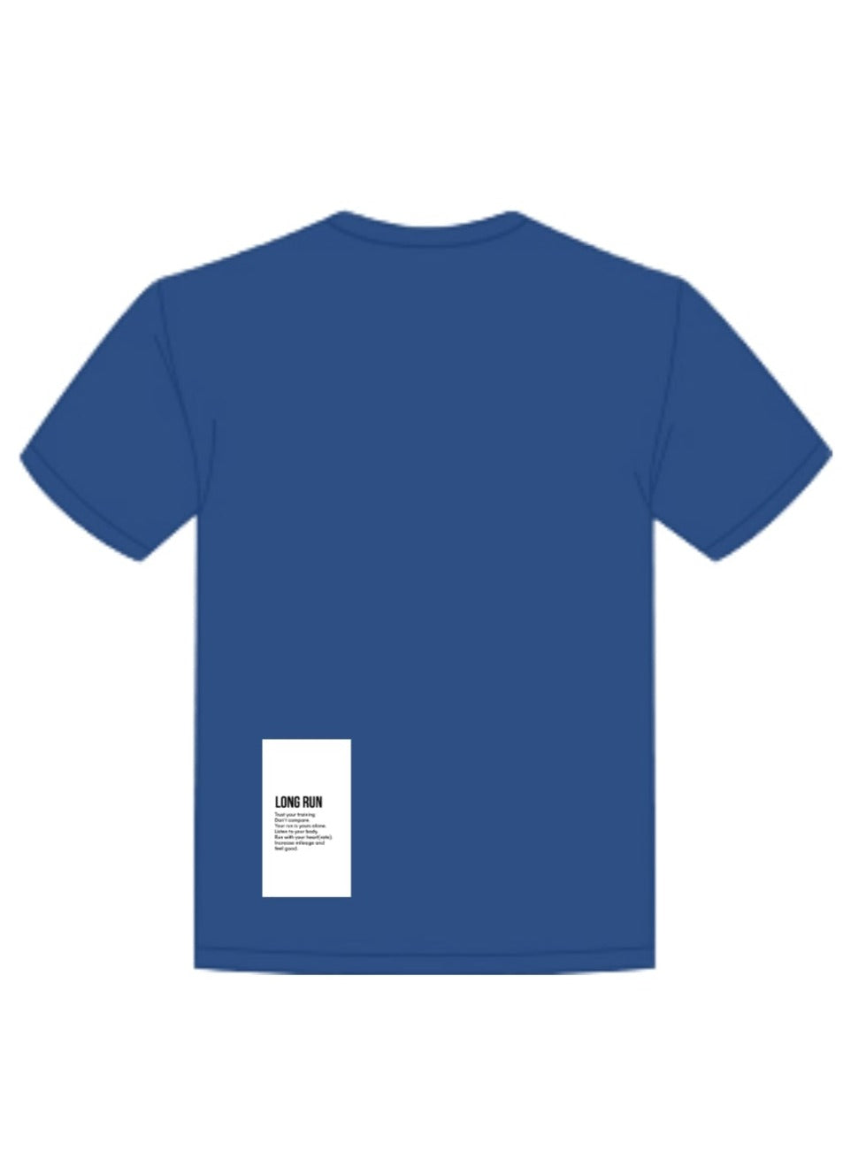 Blue - Long Run Short sleeve (Men)