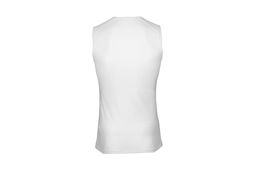 White Mesh Sleeveless Men's Base Layer