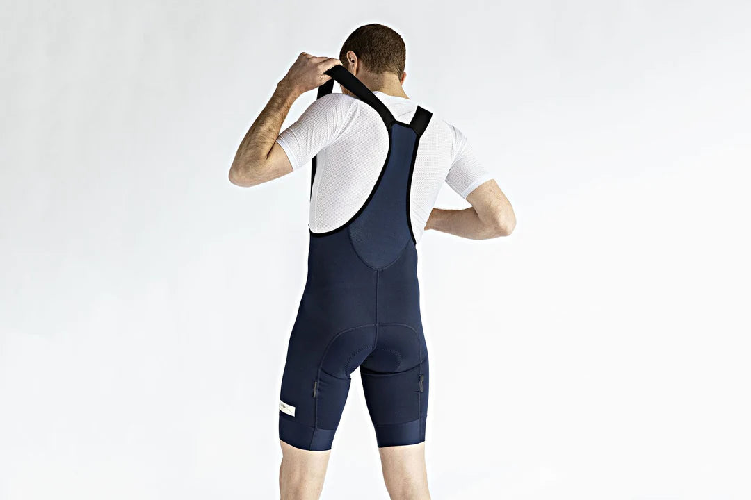 Navy ABR1 Recycled Men's Bib Short