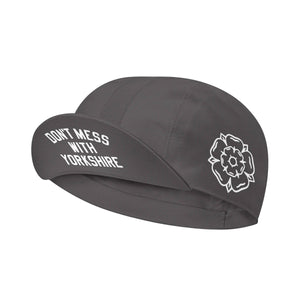 DON'T MESS WITH YORKSHIRE BLACK CYCLING CAP